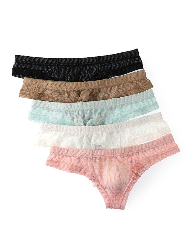 3-pack Men's Sexy Lace Thong | dmunderwear detail image 3