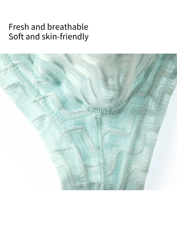3-pack Men's Sexy Lace Thong | dmunderwear detail image 5