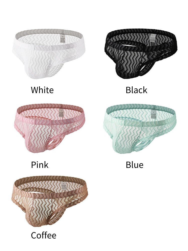 3-pack Men's Sexy Lace Thong | dmunderwear detail image 9
