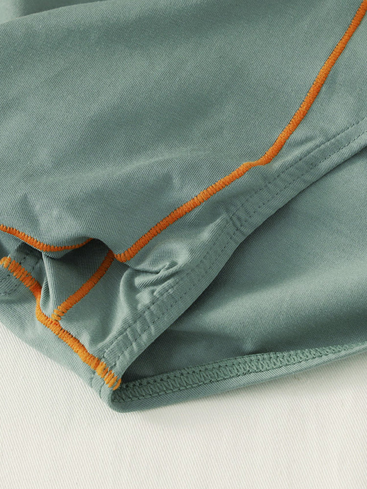 3 Pack Men's Sexy Large Pouch Breathable Comfortable Cotton Briefs | dmunderwear detail image 15