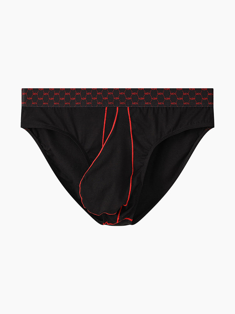 3 Pack Men's Sexy Large Pouch Breathable Comfortable Cotton Briefs | dmunderwear detail image 17