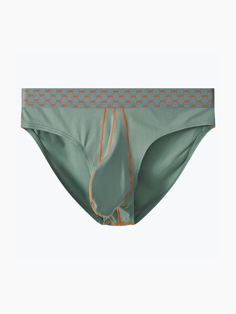 3 Pack Men's Sexy Large Pouch Breathable Comfortable Cotton Briefs | dmunderwear detail image 18