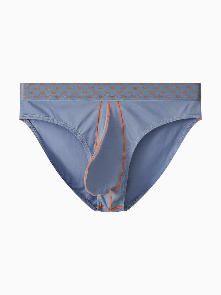 3 Pack Men's Sexy Large Pouch Breathable Comfortable Cotton Briefs | dmunderwear detail image 19