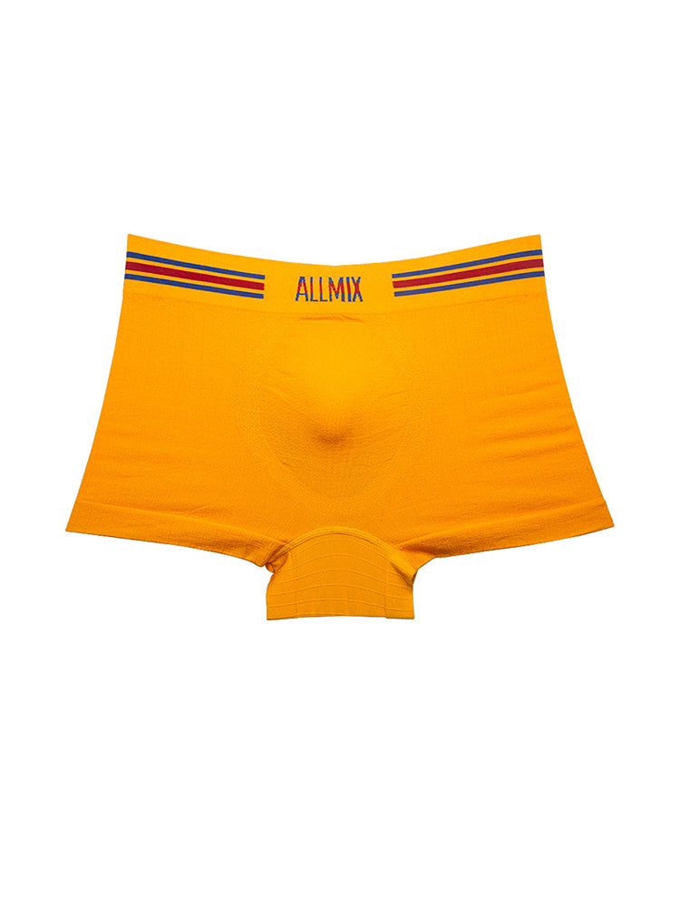 3 Pack ALLMIX Men's Sexy Striped Seamless Low Waist Boxers Briefs | dmunderwear detail image 18