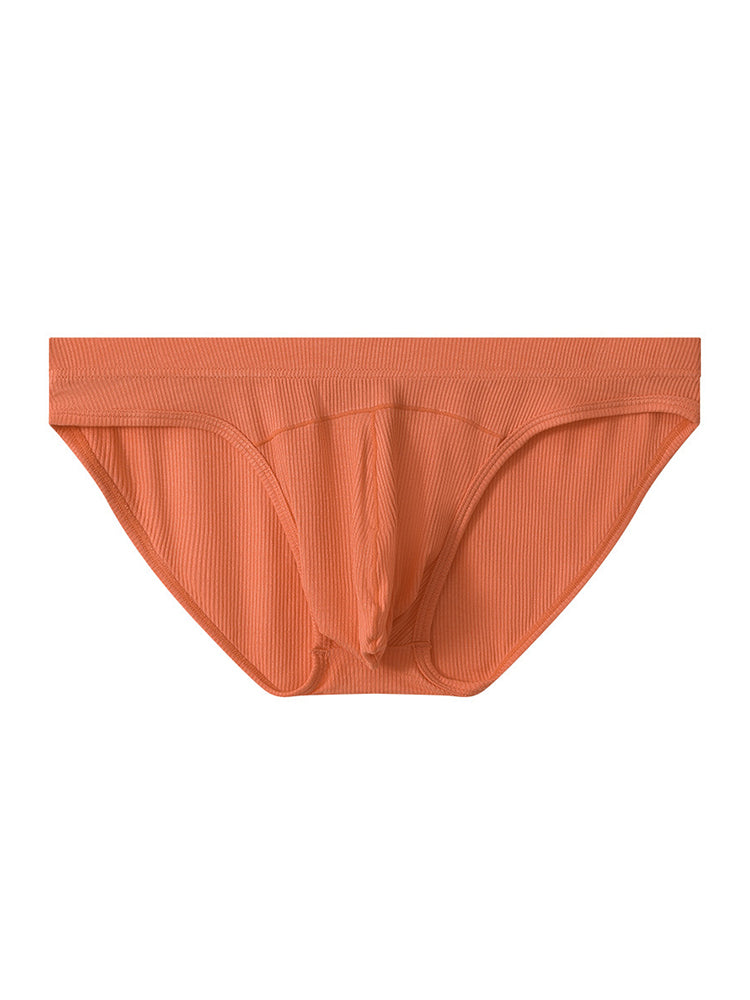 3 Pack Men's Sexy Threaded U-Shaped Briefs | dmunderwear detail image 17