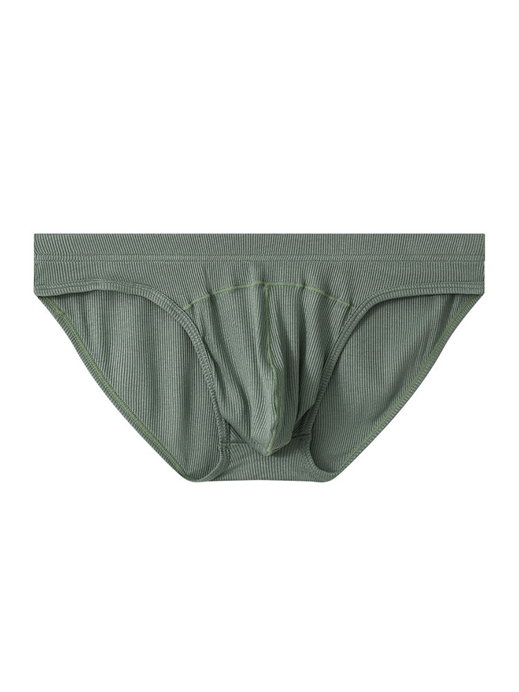 3 Pack Men's Sexy Threaded U-Shaped Briefs | dmunderwear detail image 20