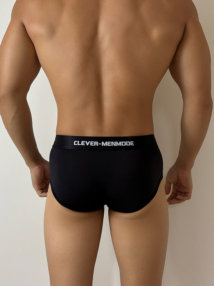 3 Pack Men's Sexy Ultra-Thin Supportive Pouch Breathable Stretch Fit Trunks | dmunderwear detail image 3