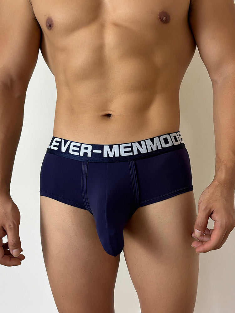 3 Pack Men's Sexy Ultra-Thin Supportive Pouch Breathable Stretch Fit Trunks | dmunderwear detail image 4