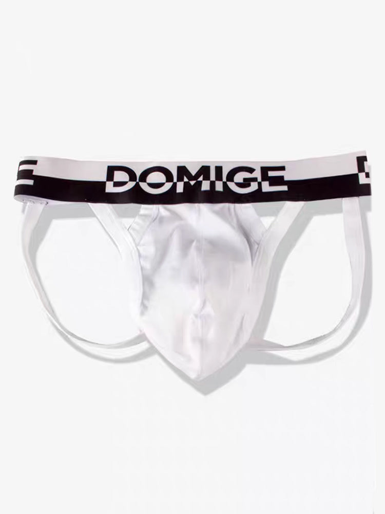 3 Pack Men's Skin-Friendly Lightweight & Airy Large Pouch Chafe-Free Jockstrap | dmunderwear detail image 18