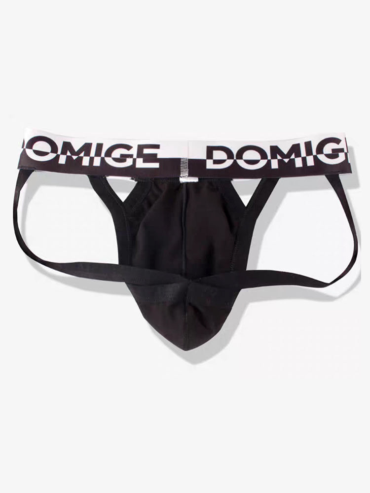 3 Pack Men's Skin-Friendly Lightweight & Airy Large Pouch Chafe-Free Jockstrap | dmunderwear detail image 19