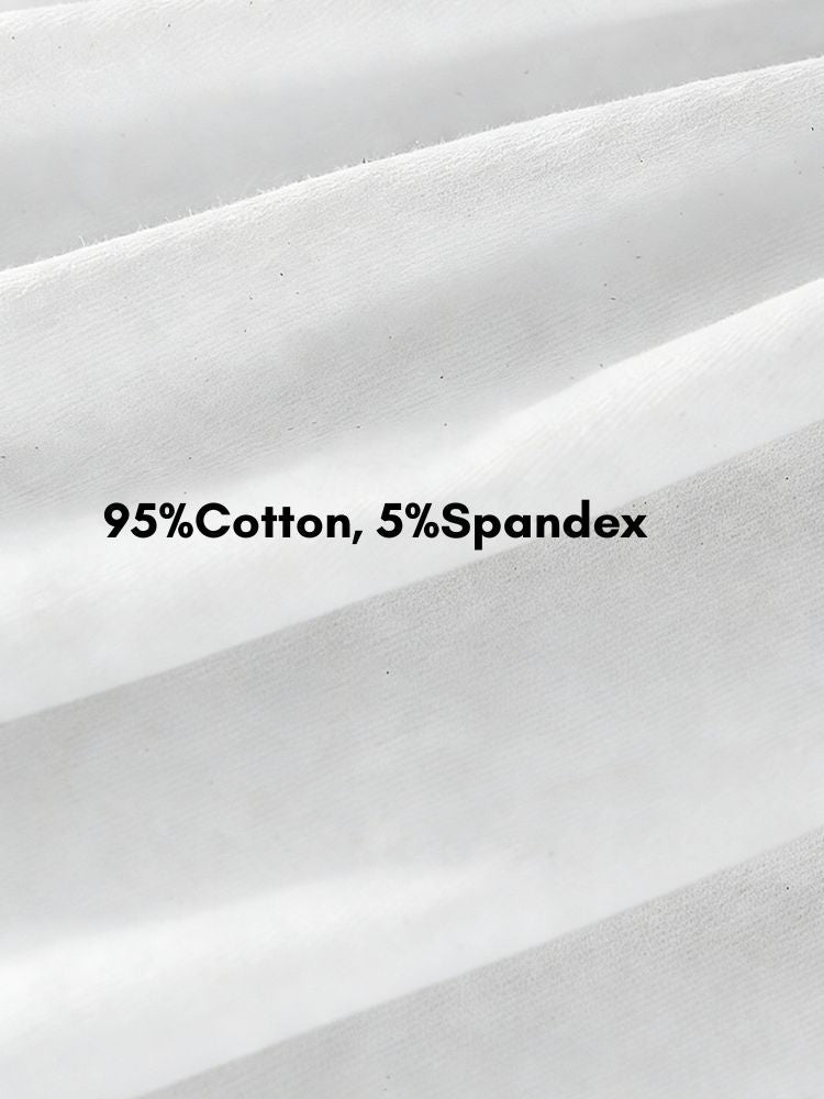 3 Pack Men's Soft Breathable Cotton Broaden Waistband Boxer Briefs | dmunderwear detail image 11