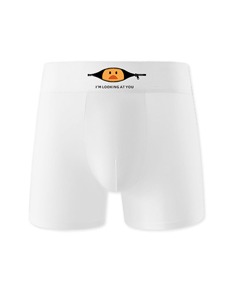 3 Pack Men's Soft Breathable Cotton Broaden Waistband Boxer Briefs | dmunderwear detail image 12