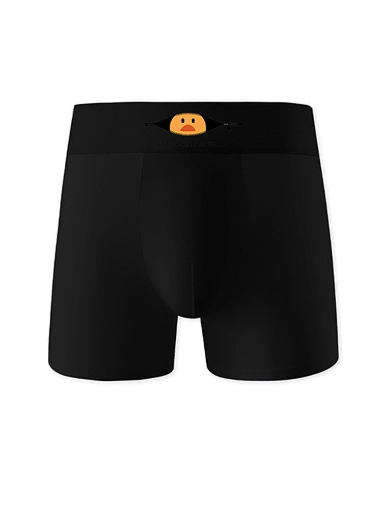 3 Pack Men's Soft Breathable Cotton Broaden Waistband Boxer Briefs | dmunderwear detail image 13