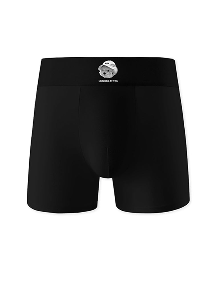3 Pack Men's Soft Breathable Cotton Broaden Waistband Boxer Briefs | dmunderwear detail image 17