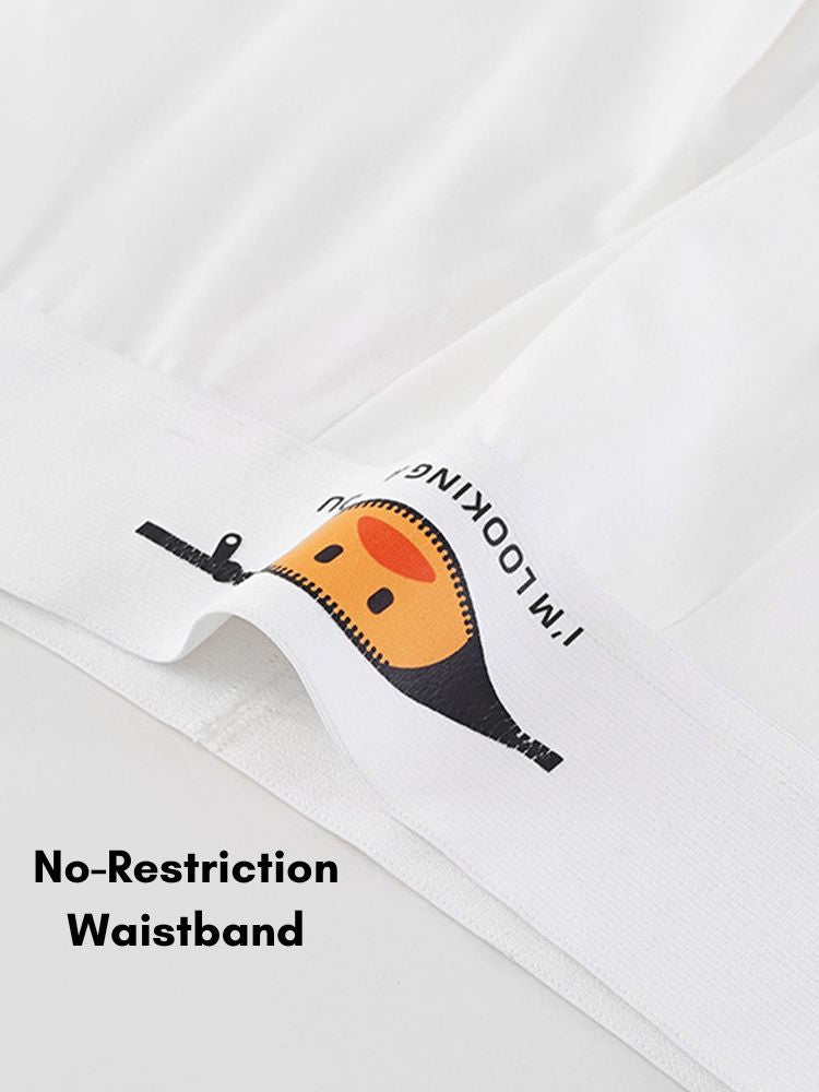 3 Pack Men's Soft Breathable Cotton Broaden Waistband Boxer Briefs | dmunderwear detail image 7