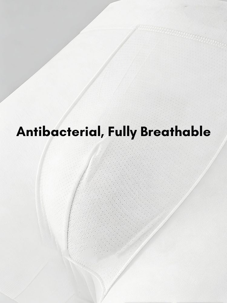 3 Pack Men's Soft Breathable Cotton Broaden Waistband Boxer Briefs | dmunderwear detail image 8