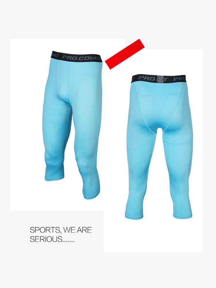 3 Pack Men's Solid Color All-Season Durability & Utility Activewear Tights | dmunderwear detail image 4
