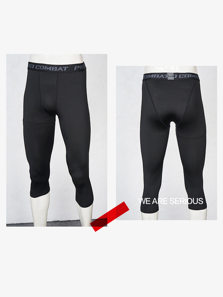 3 Pack Men's Solid Color All-Season Durability & Utility Activewear Tights | dmunderwear detail image 6