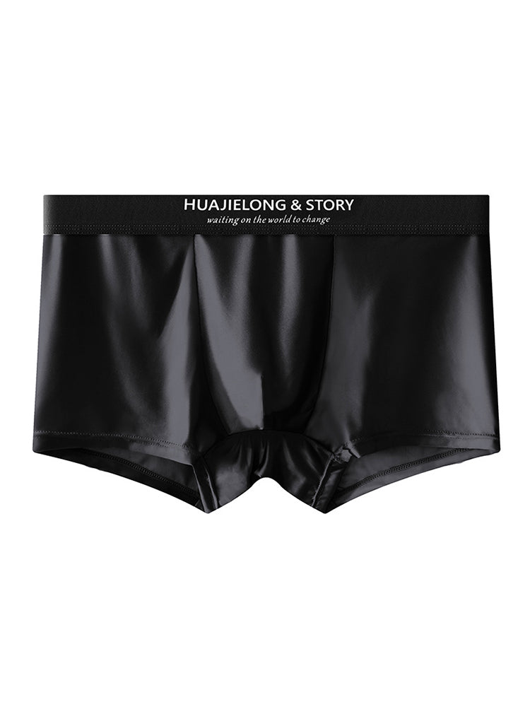 3 Pack Men's Solid-Color Breathable Trunks | dmunderwear detail image 11