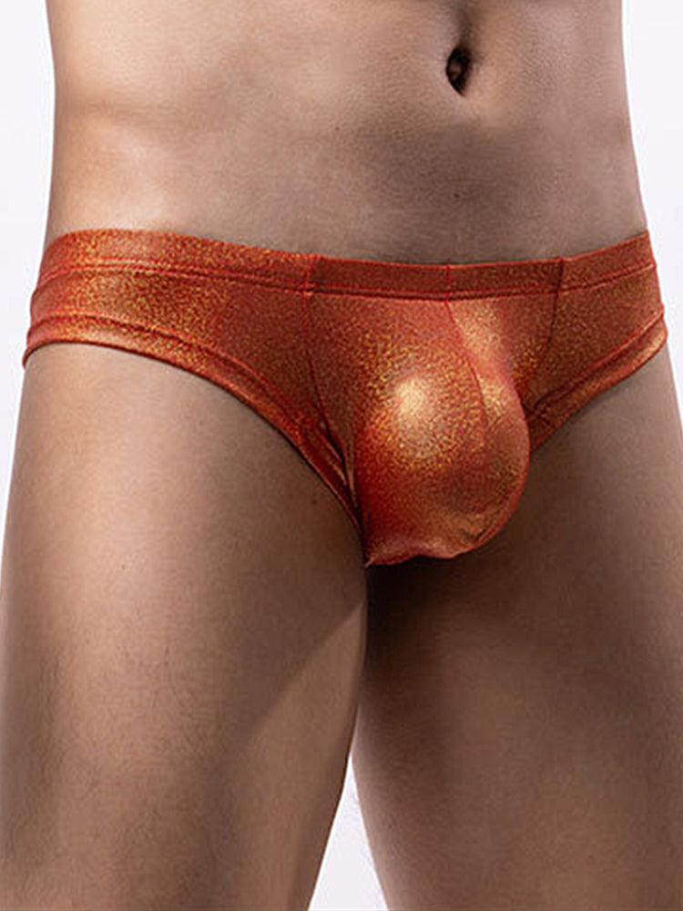 3 Pack Men's Sparkle Thongs in Solid Colors | dmunderwear detail image 10