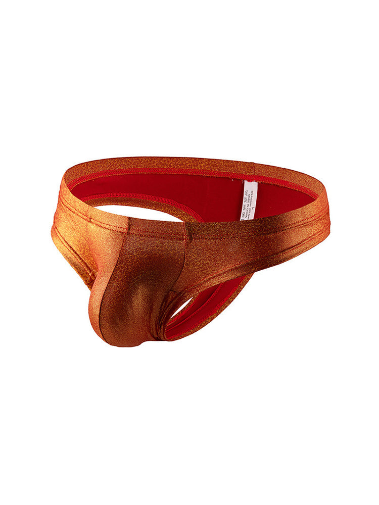 3 Pack Men's Sparkle Thongs in Solid Colors | dmunderwear detail image 18