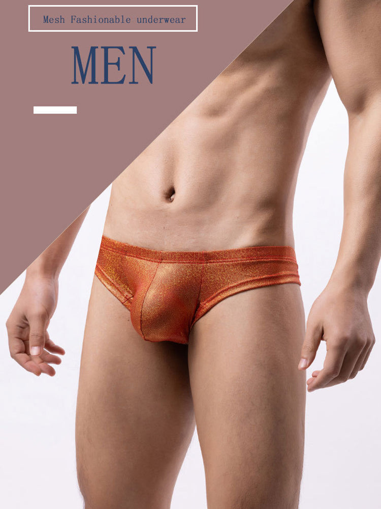 3 Pack Men's Sparkle Thongs in Solid Colors | dmunderwear detail image 9