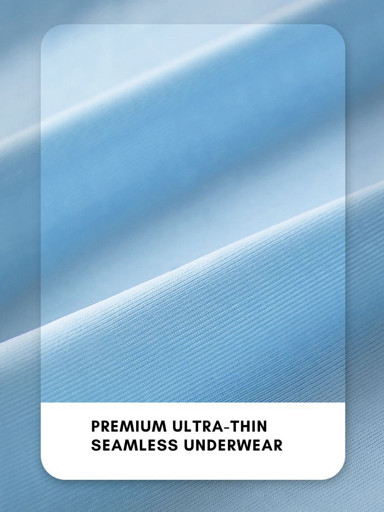 3 Pack Men's Solid Color Thin Breathable Odor-Control Seamless Boxer Briefs | dmunderwear detail image 11