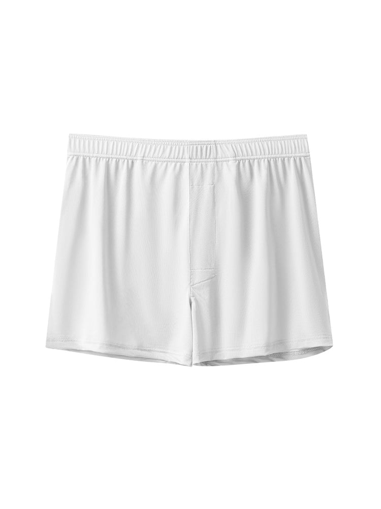 3 Pack Men's Solid Color Thin Breathable Odor-Control Seamless Boxer Briefs | dmunderwear detail image 14