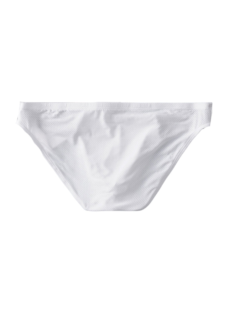 3 Pack Men's Solid Color Trendy Side Cut Low-Rise Lift Bikini | dmunderwear detail image 13