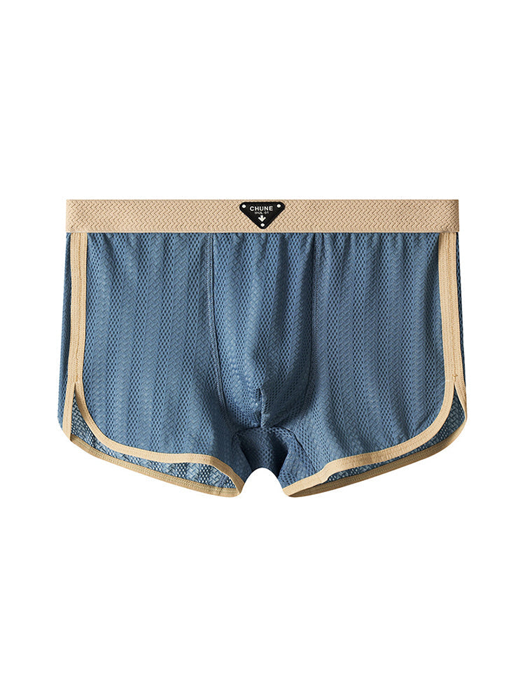 3 Pack Men's Breathable Trunks – Soft and Skin-Friendly Comfort | dmunderwear detail image 10