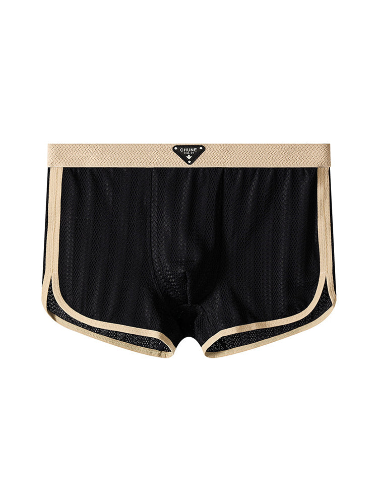 3 Pack Men's Breathable Trunks – Soft and Skin-Friendly Comfort | dmunderwear detail image 11