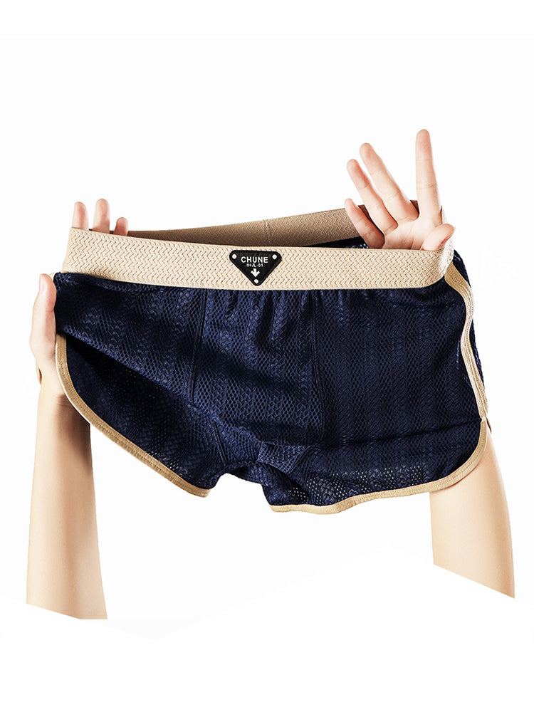 3 Pack Men's Breathable Trunks – Soft and Skin-Friendly Comfort | dmunderwear detail image 6