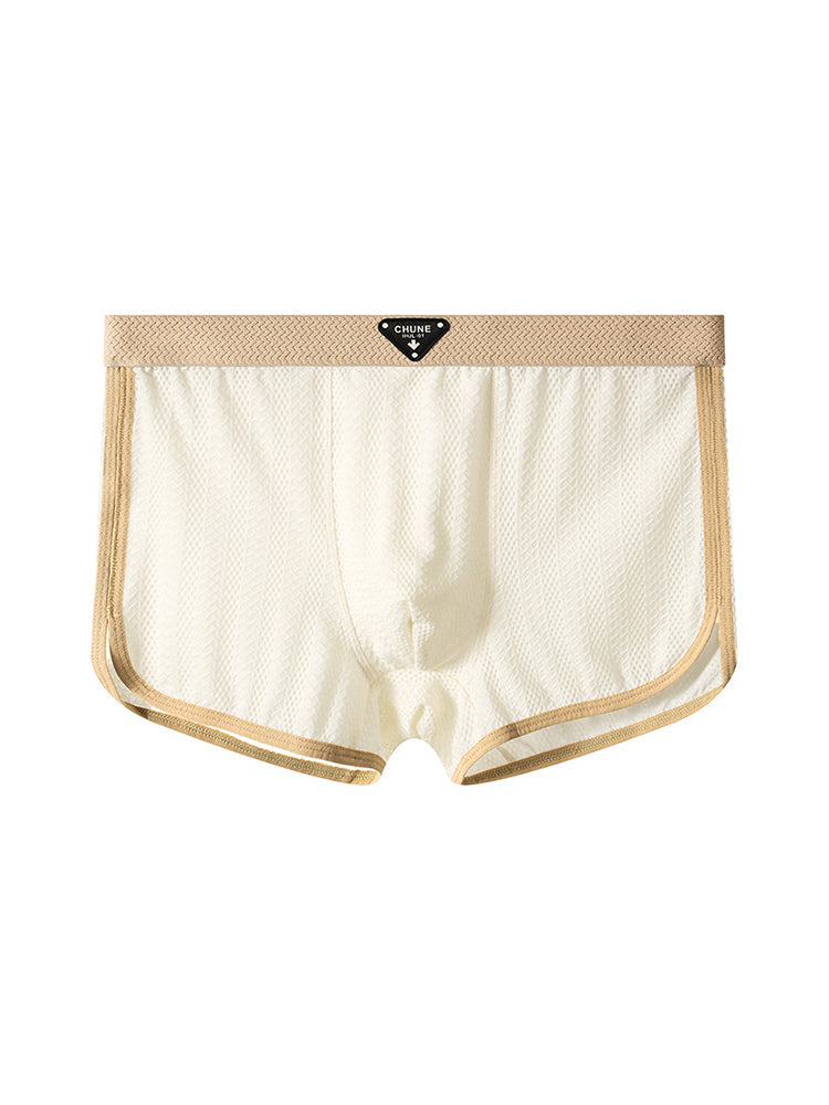 3 Pack Men's Breathable Trunks – Soft and Skin-Friendly Comfort | dmunderwear detail image 9