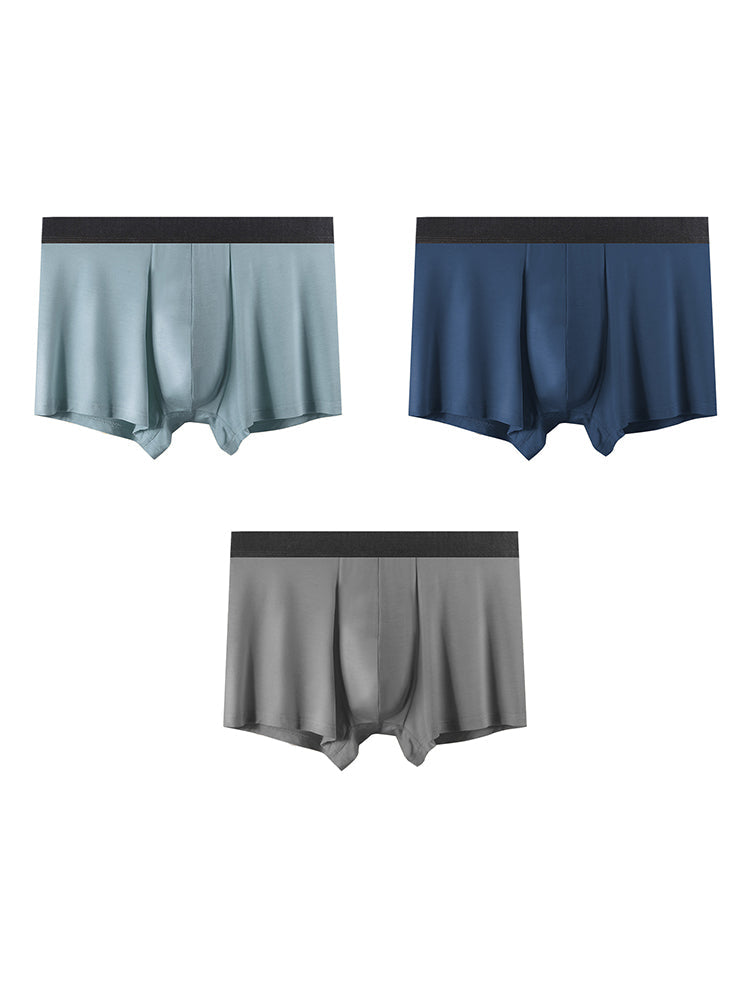 3-pack Men's Sports Antibacterial Graphene Boxer Shorts | dmunderwear detail image 16