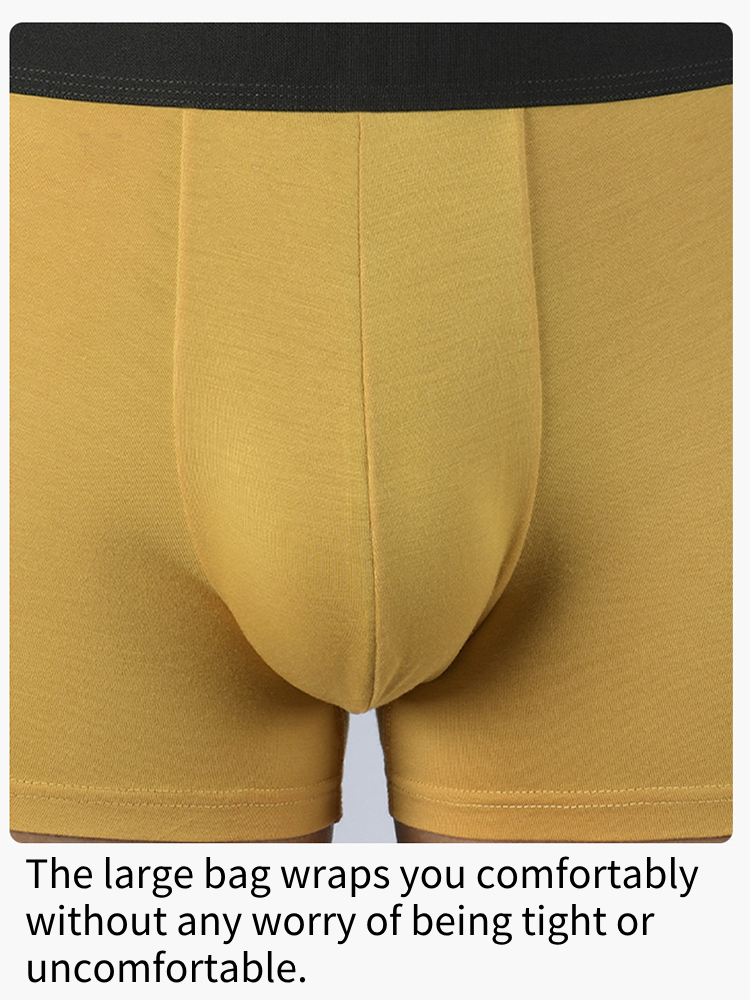 3-pack Men's Sports Antibacterial Graphene Boxer Shorts | dmunderwear detail image 19