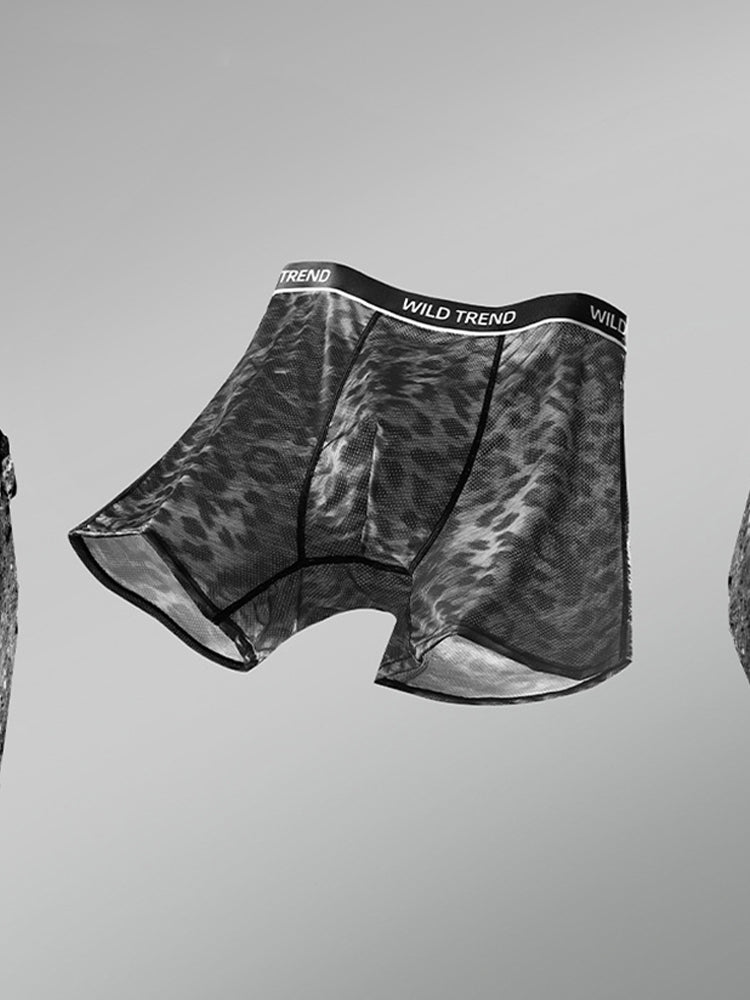 3 Pack Men's Breathable Shaping Boxers Briefs | dmunderwear