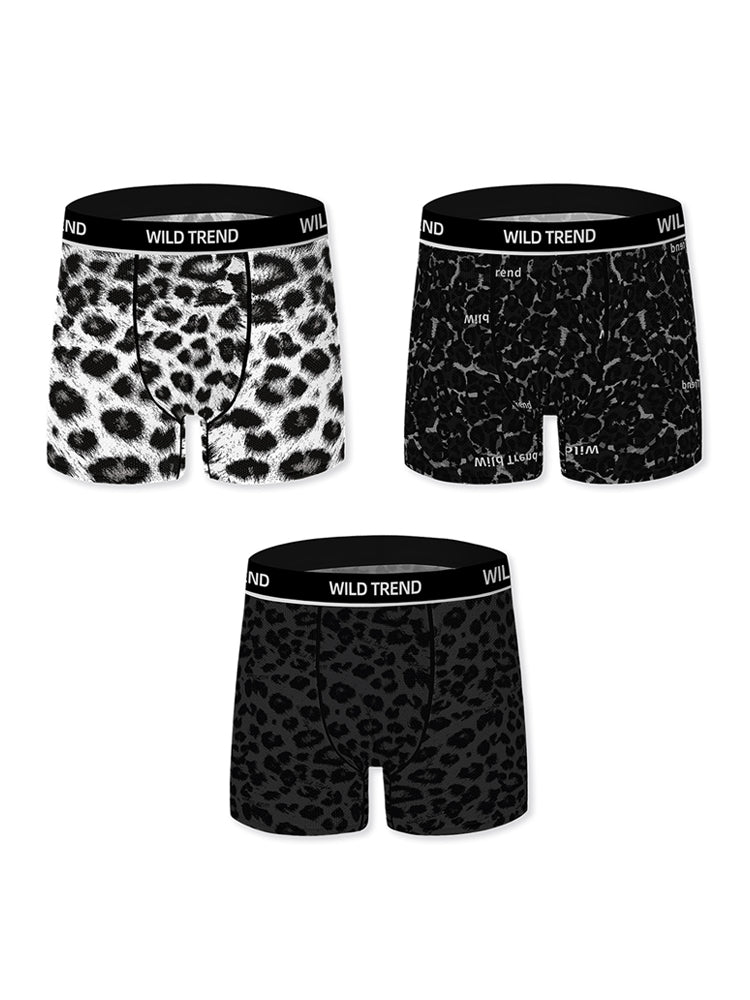 3 Pack Men's Breathable Shaping Boxers Briefs | dmunderwear detail image 7