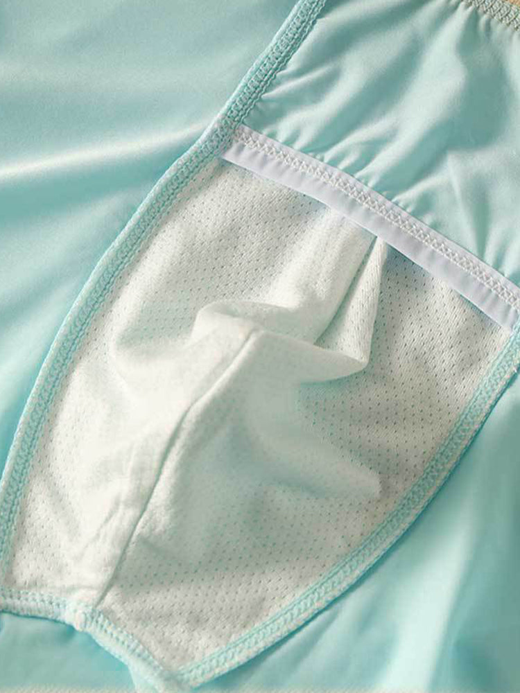 3 Pack Men's Stay-Put Fit Stretch Fabric Seamless Comfort Trunks | dmunderwear detail image 9