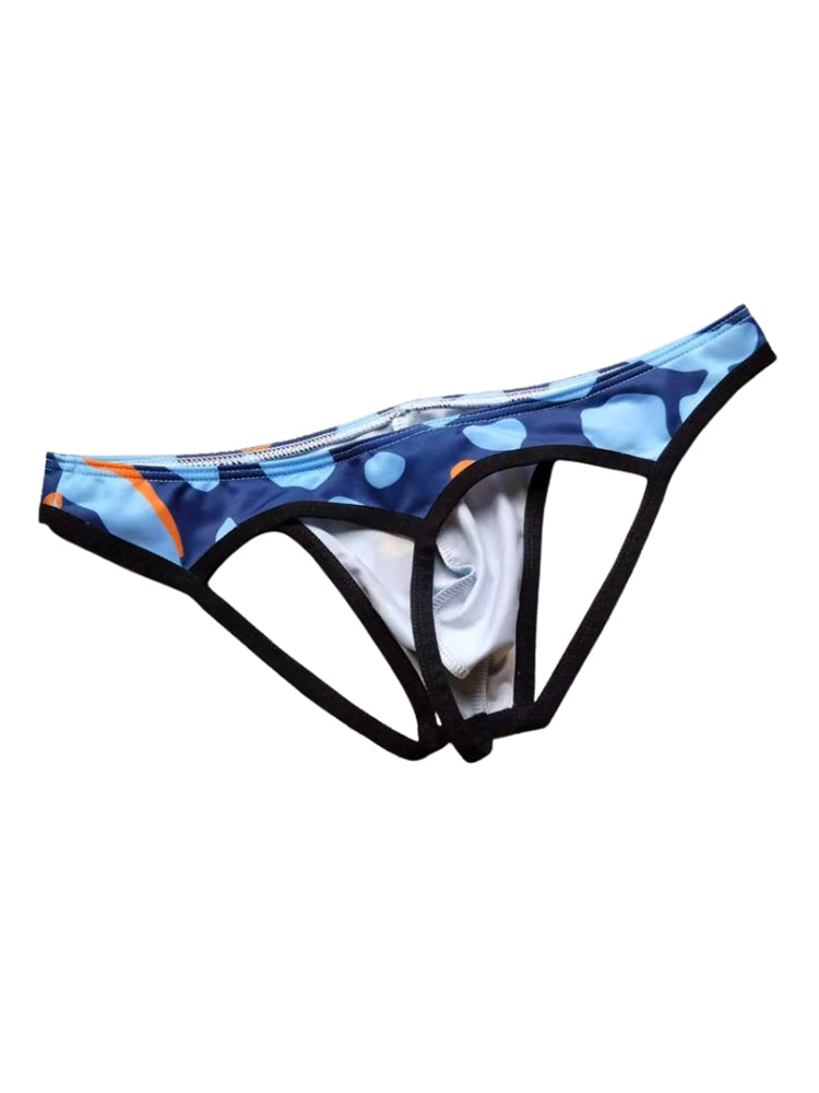 3 Pack Men's Stretch Fit Soft-Touch Fabric Low-Rise Breathable Jockstrap | dmunderwear detail image 4