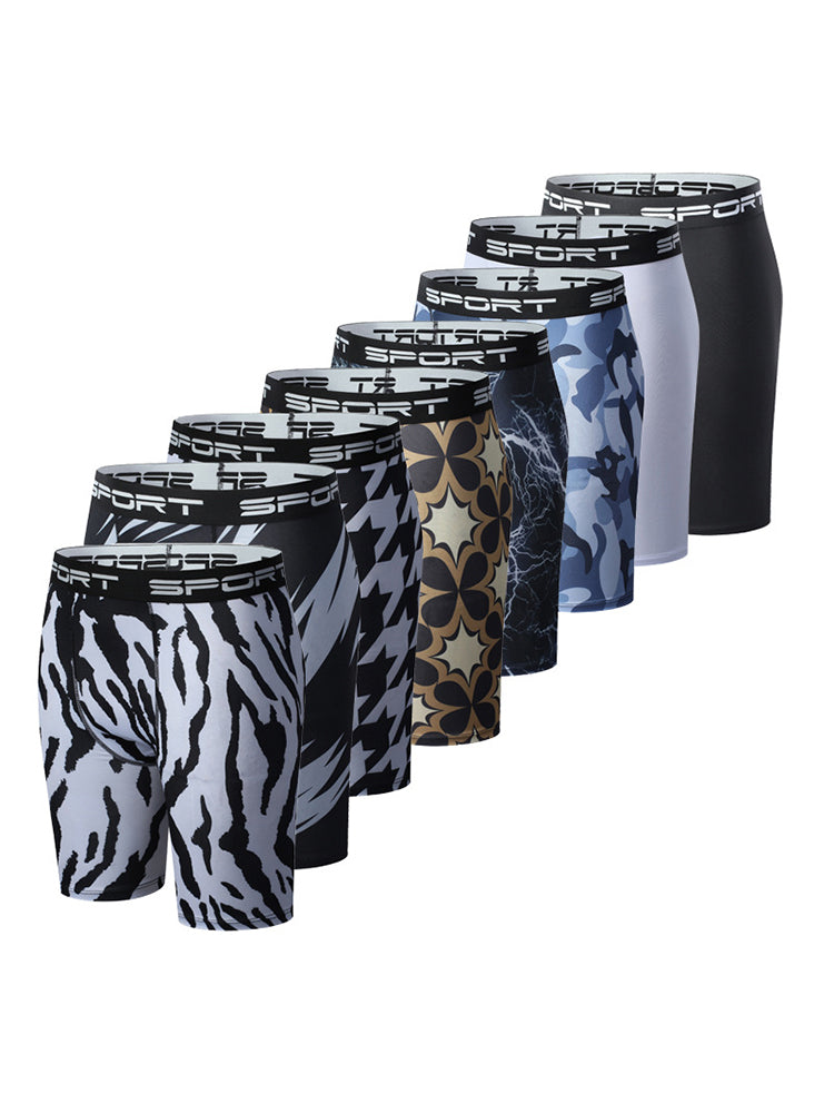 3 Pack Men's Stretchy for Outdoor Quick-Dry Compression Activewear Tights | dmunderwear detail image 11