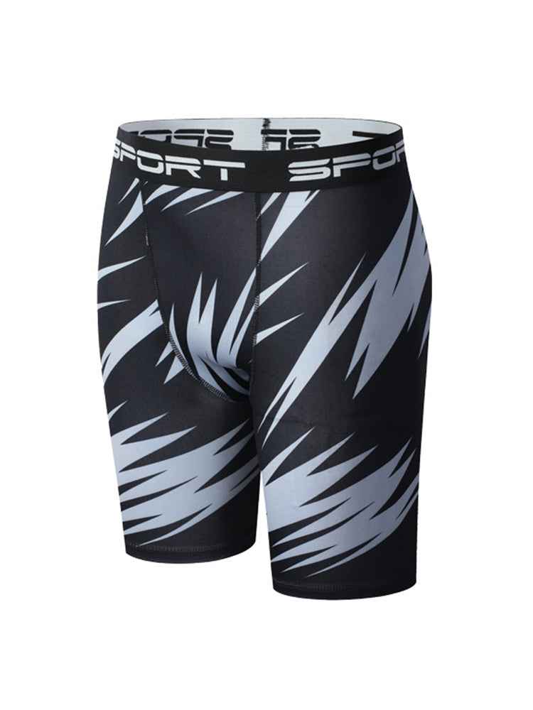 3 Pack Men's Stretchy for Outdoor Quick-Dry Compression Activewear Tights | dmunderwear detail image 14