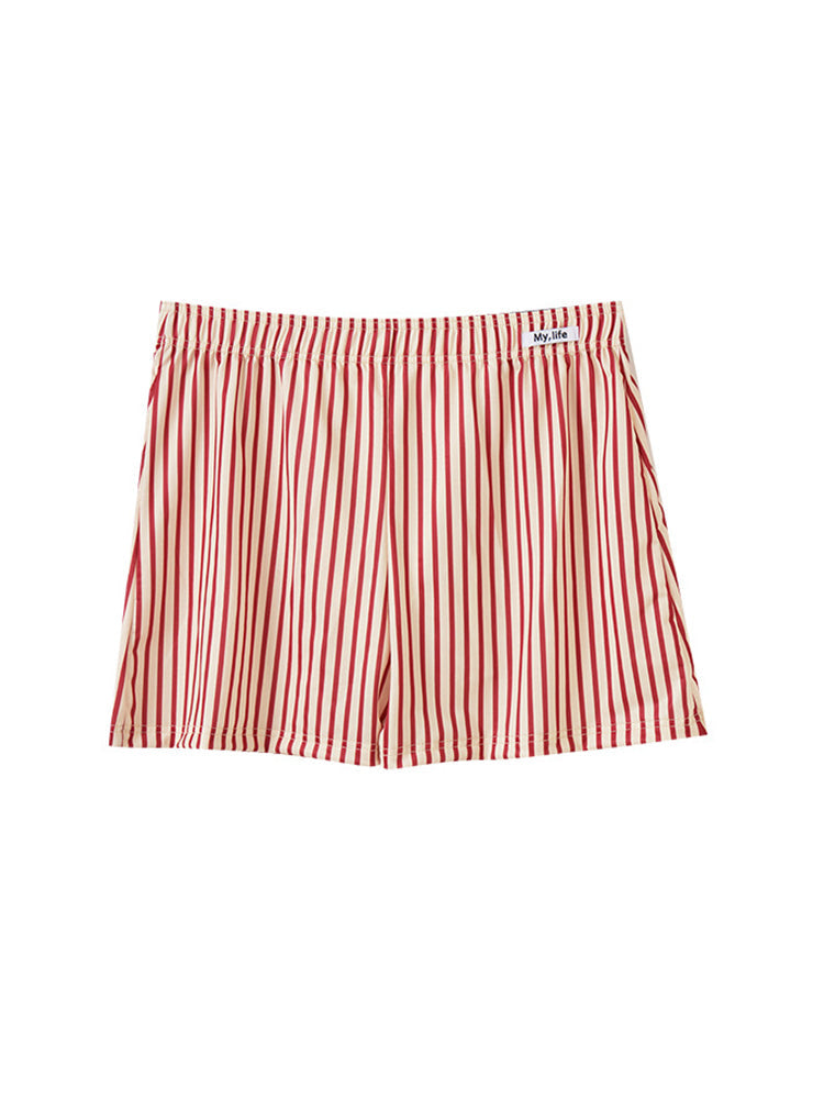 3 Pack Men's Striped Loose-Fit Odor-Control Seamless Comfort Boxer Briefs | dmunderwear detail image 9