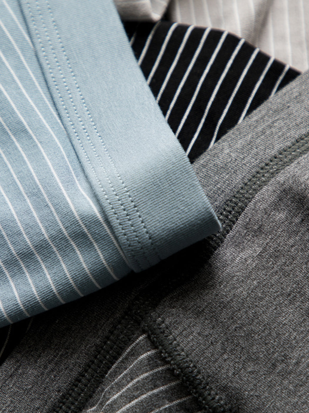 3 Pack Men's Striped Trunks for Ultimate Comfort | dmunderwear detail image 14