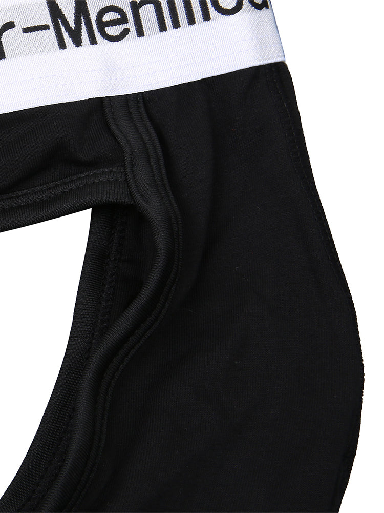3 Pack Men's Supportive Fit High-Stretch Ultra-Soft Cotton Classic Briefs | dmunderwear detail image 19