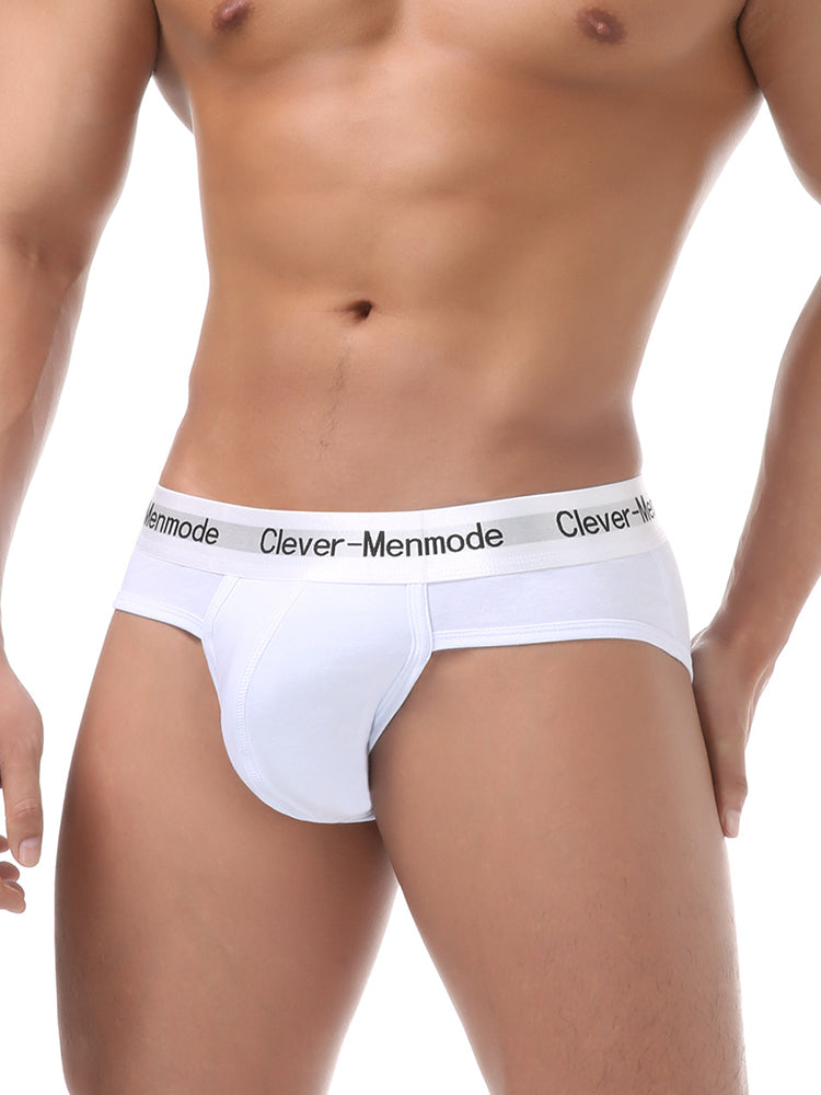3 Pack Men's Supportive Fit High-Stretch Ultra-Soft Cotton Classic Briefs | dmunderwear detail image 5