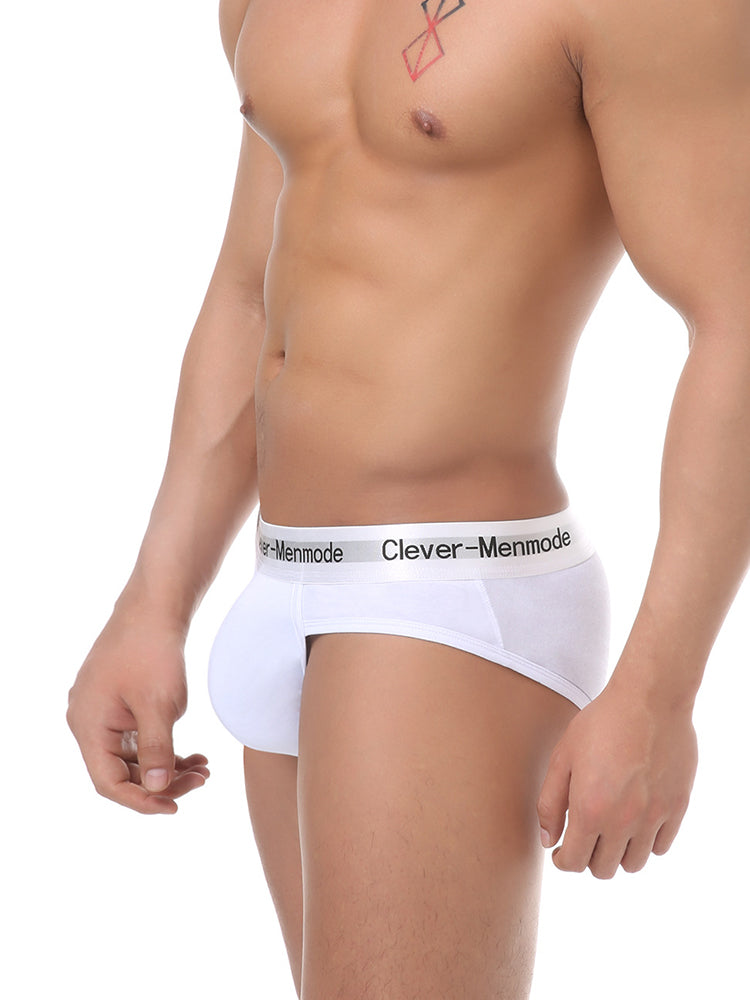 3 Pack Men's Supportive Fit High-Stretch Ultra-Soft Cotton Classic Briefs | dmunderwear detail image 8