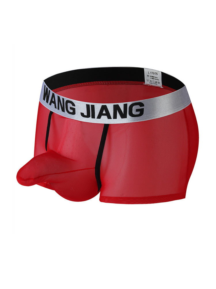3 Pack Men's Supportive Large Pouch Ultra-Flexible Firm Support Soft-Bound Edges Trunks | dmunderwear detail image 18