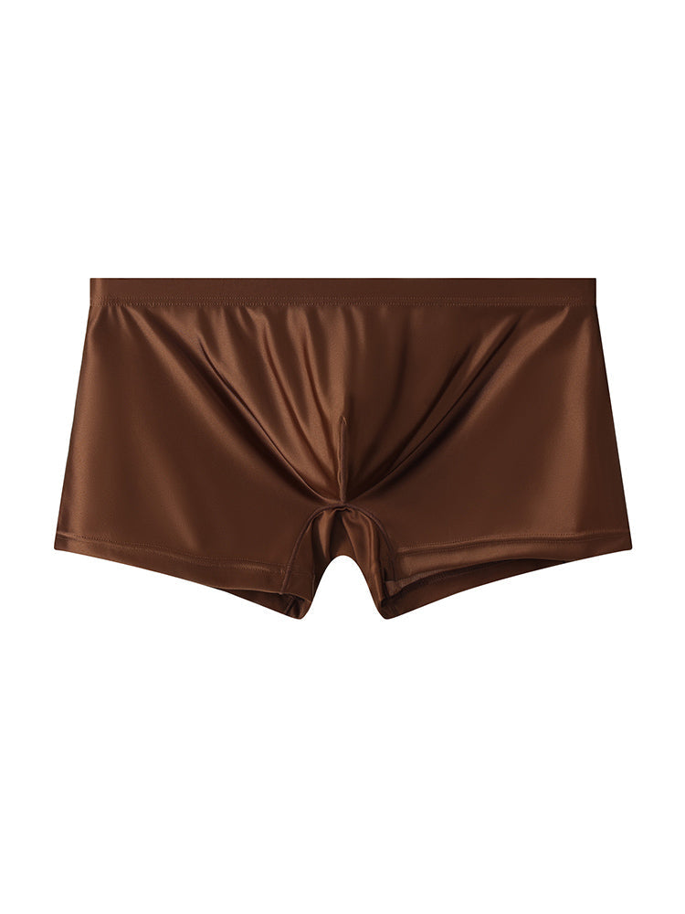 4 Pack Men's Supportive Pouch Cooling Airflow Seamless Comfort Trunks | dmunderwear detail image 11