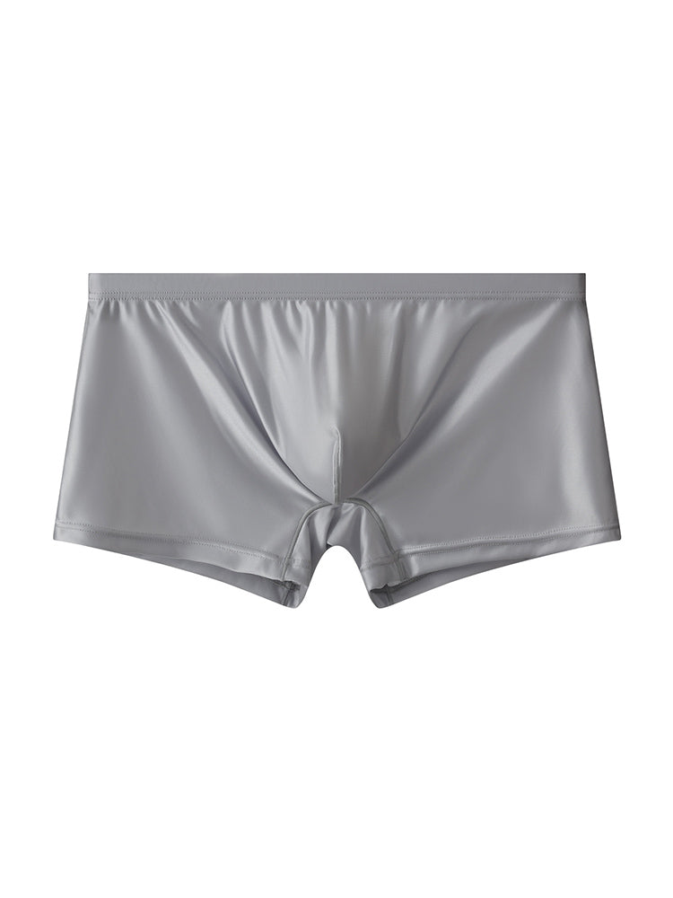 4 Pack Men's Supportive Pouch Cooling Airflow Seamless Comfort Trunks | dmunderwear detail image 15