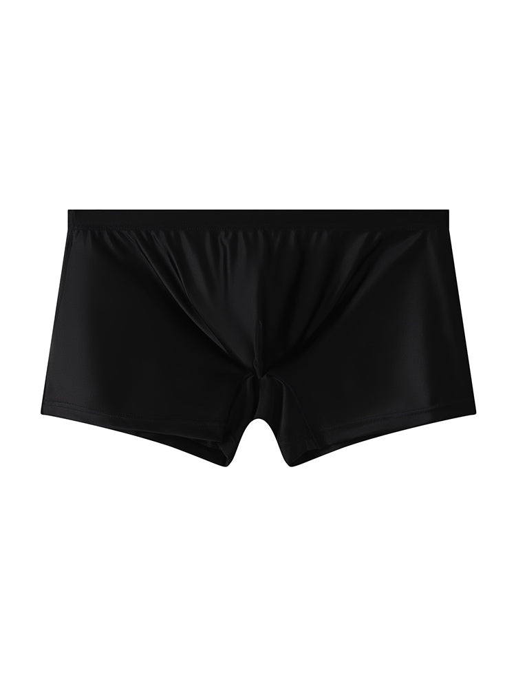 4 Pack Men's Supportive Pouch Cooling Airflow Seamless Comfort Trunks | dmunderwear detail image 16